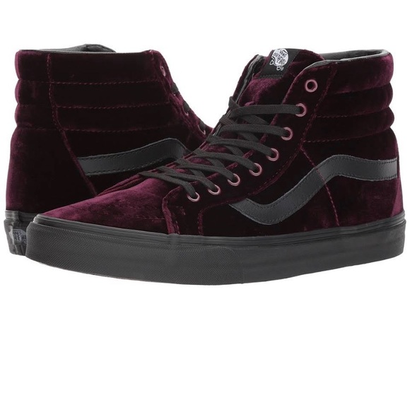 vans sk8 hi velvet
